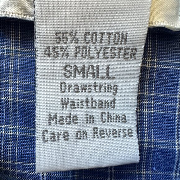 Christian Dior Pyjama Top Adult S Blue Plaid Luxury Sleepwear Overshirt Resort‎ - Picture 9 of 11